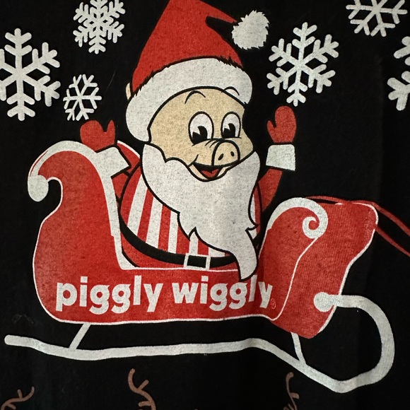 Vintage 2000s Piggly Wiggly Christmas t-shirt size Medium - Picture 2 of 3
